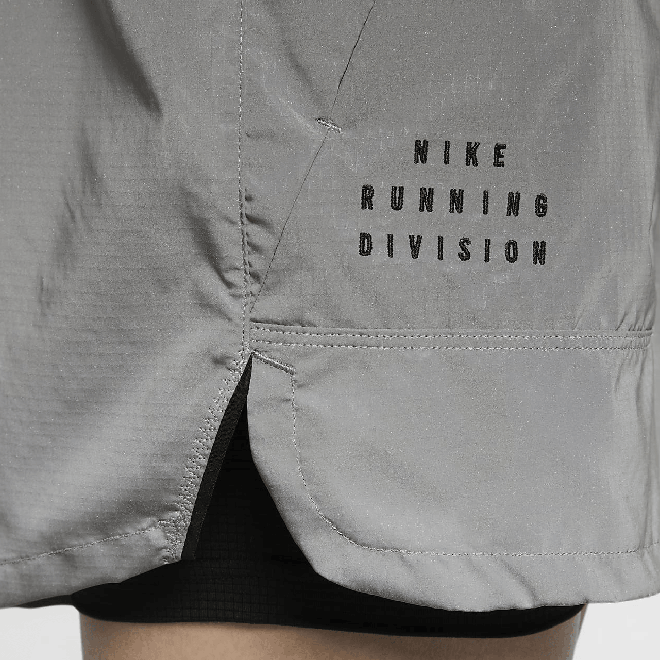Nike Running Division Reflective Silver/Black — фото 4