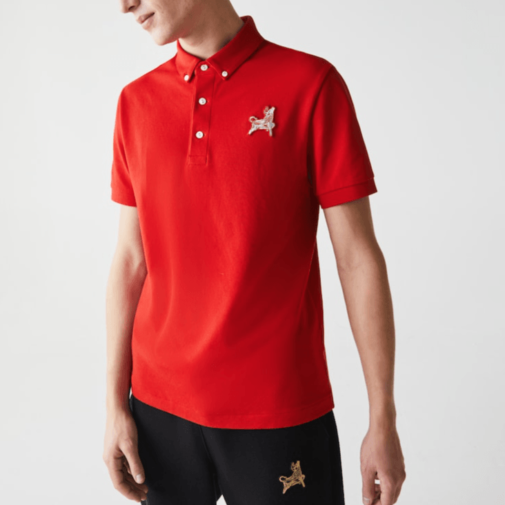 Lacoste Polo Shirt Red — фото 1