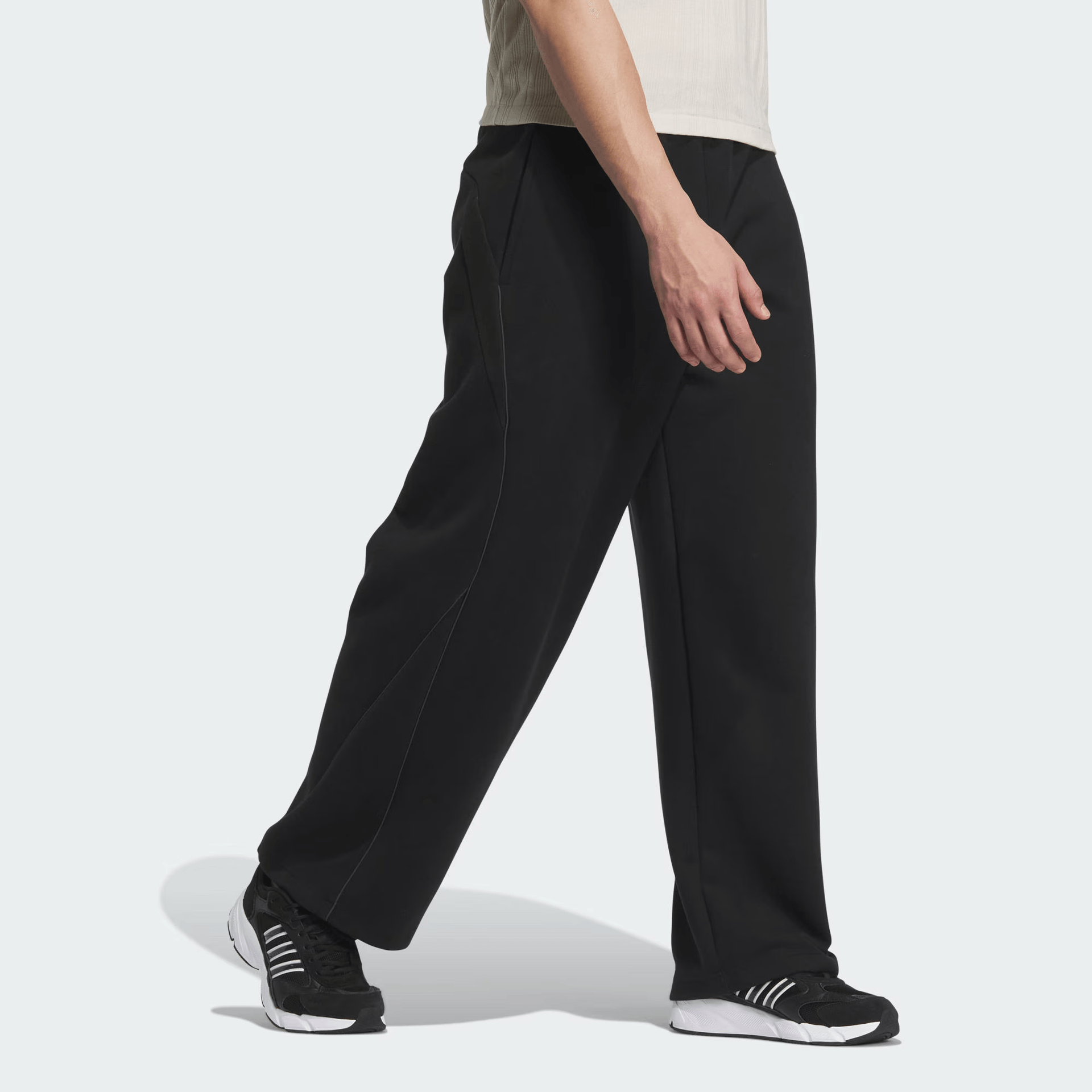 Adidas FW24 FUSTL Knit Tracksuit Bottoms Black — фото 3