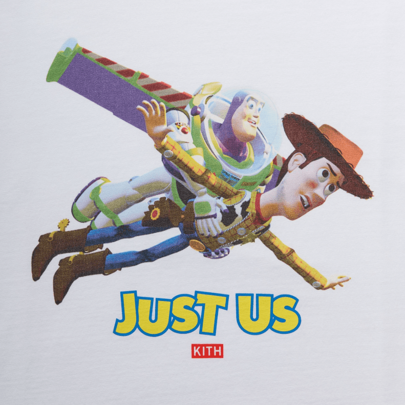 Kith x Disney x Pixar FW25 Just Us Flying Vintage T — фото 2