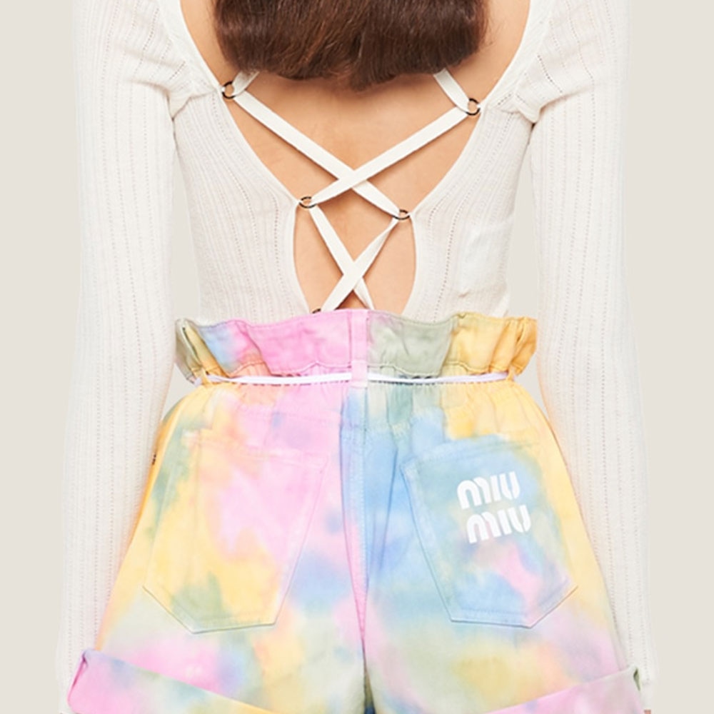 Miu Miu SS22 Denim Shorts — фото 6