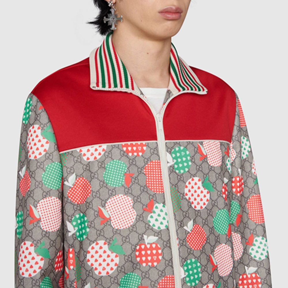 Gucci FW21 Apple Print Jacket — фото 4