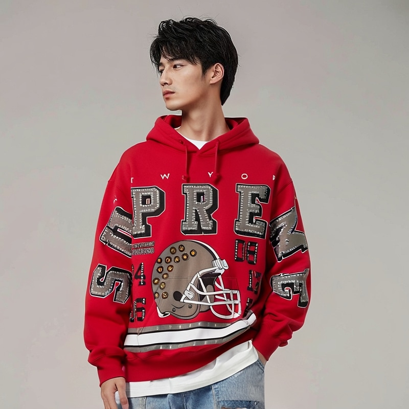 Supreme Champions Studded Hooded Sweatshirt — фото 3