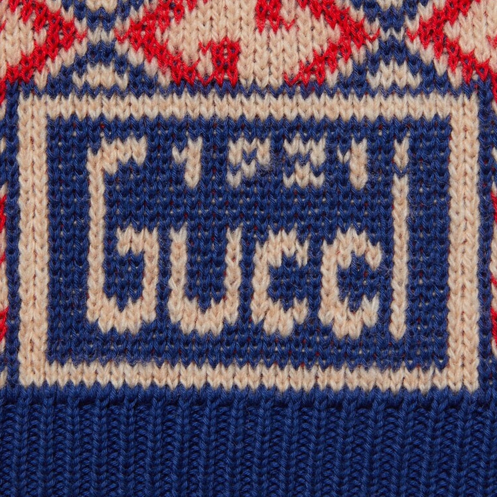 Gucci 1921 Series Blue Wool Sweater — фото 3