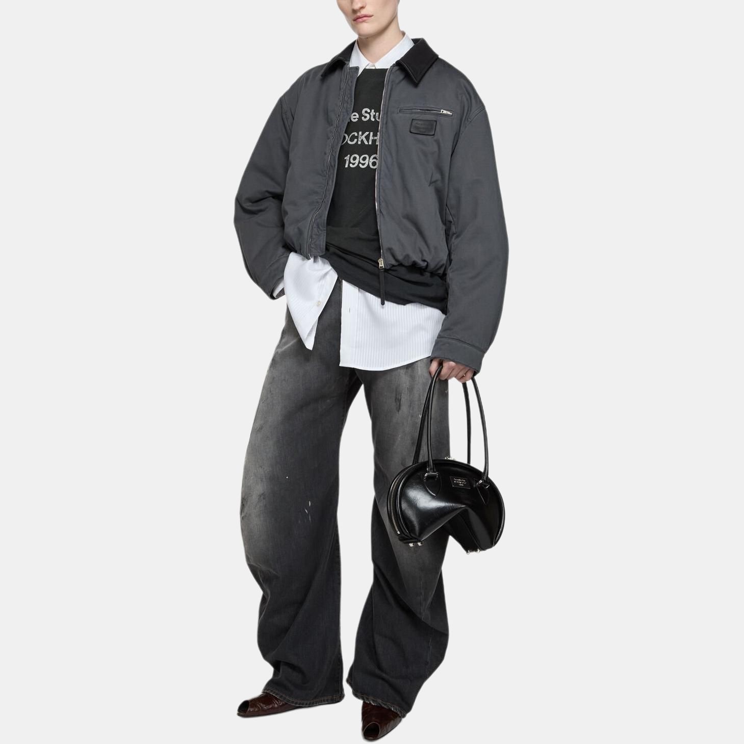 Acne Studios Barn Logo Zip Jacket — фото 4
