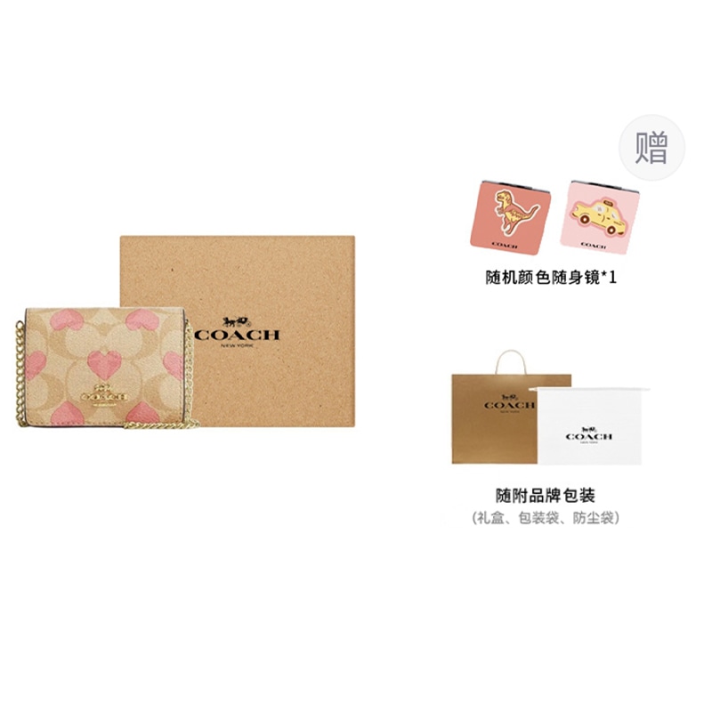 Coach Mini Wallet 10 pvc — фото 8
