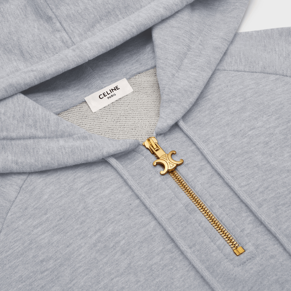 Celine SS23 Hoodie Light Grey — фото 6
