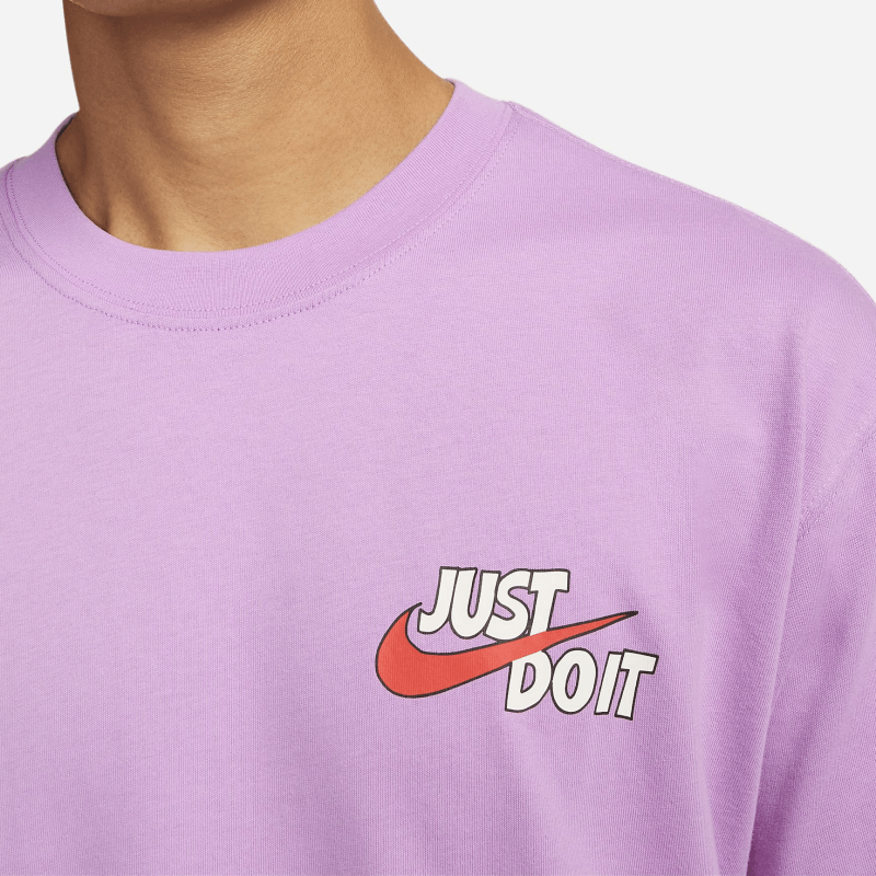 Nike Basketball Print T-Shirt Pink — фото 6