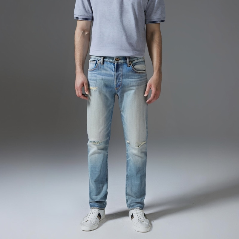 Fear Of God Essentials FW20 Denim Jeans Light Indigo — фото 1