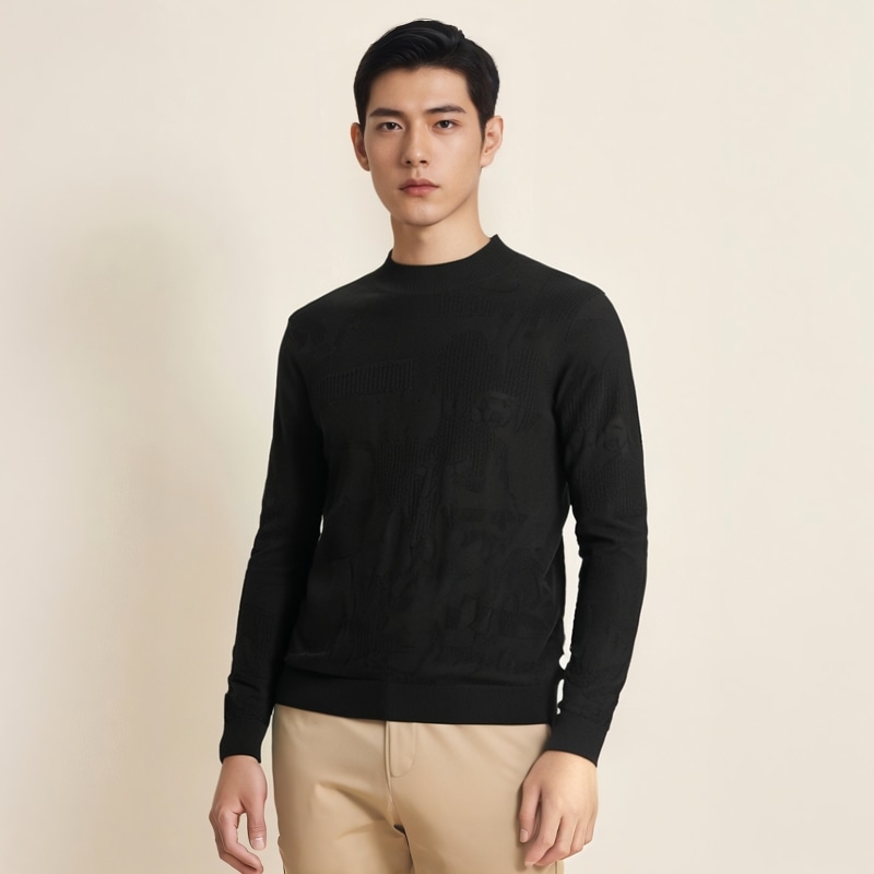 Andrew Mackenzie Sweater Black — фото 4
