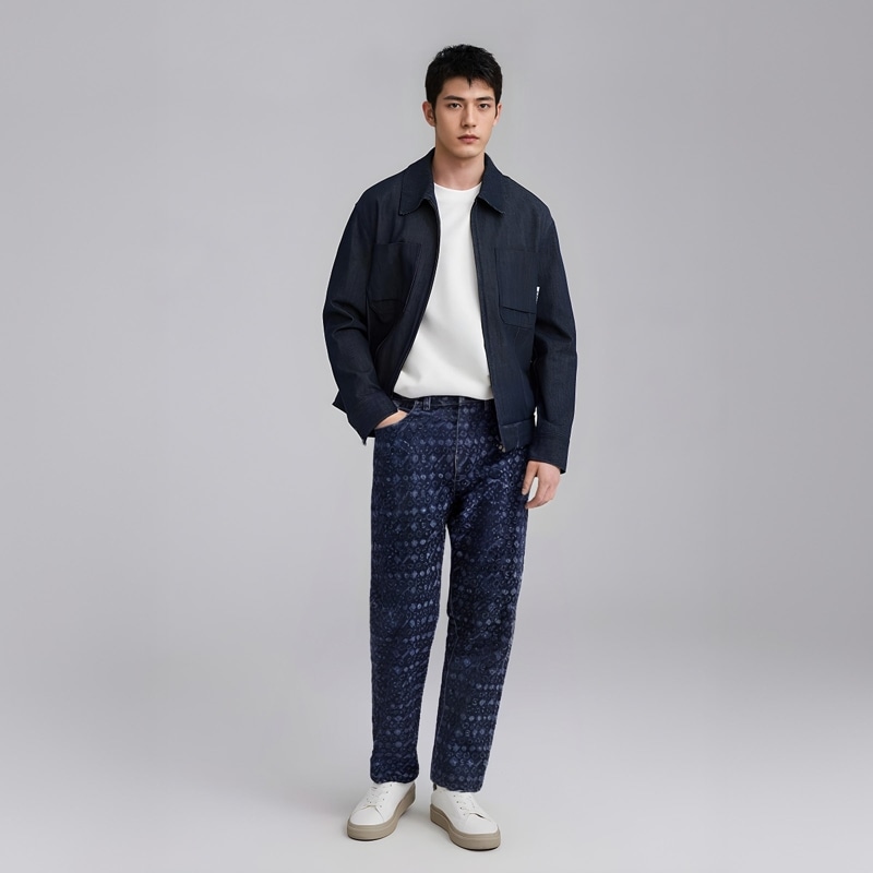 Supreme Flocked Loose Fit Jean — фото 5