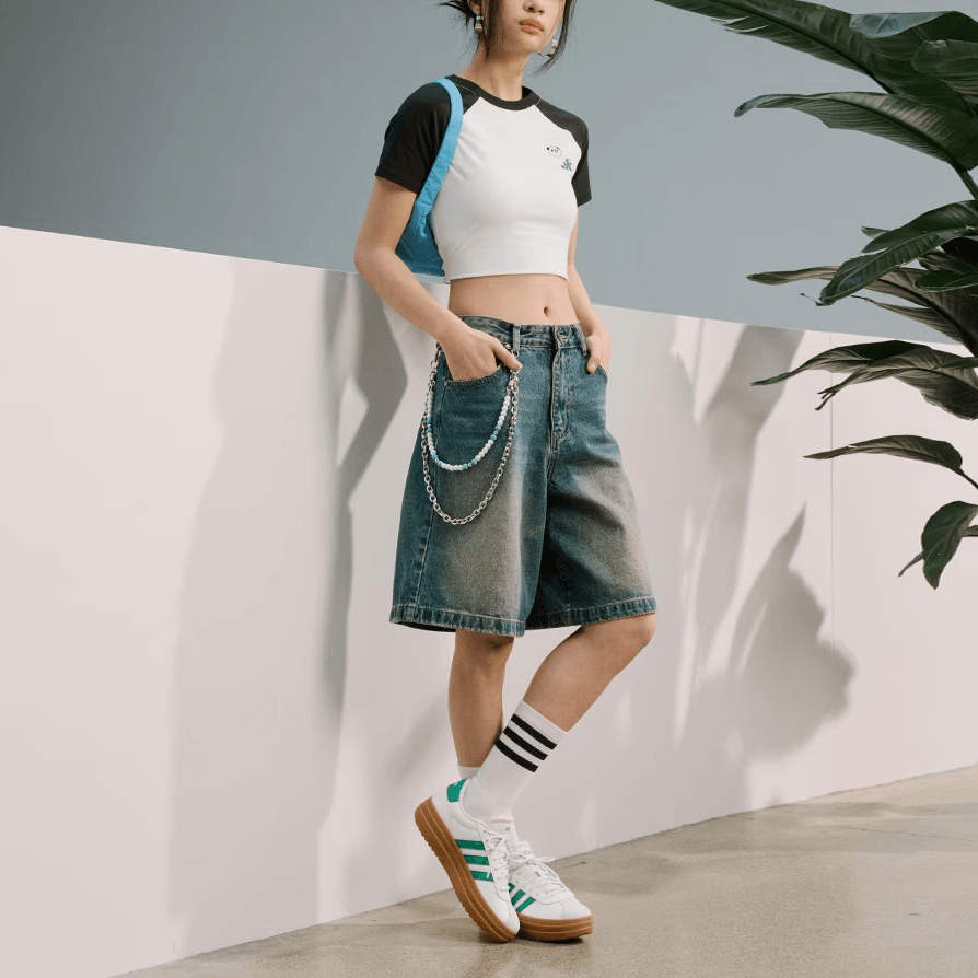 Adidas GRAPHIC RAGLAN T-SHIRT T — фото 3