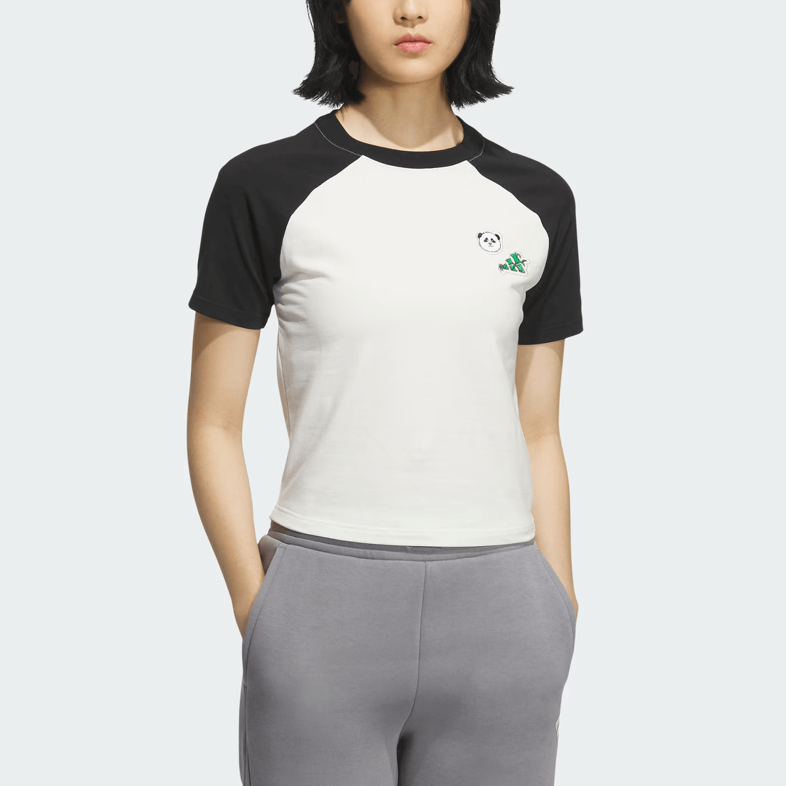 Adidas GRAPHIC RAGLAN T-SHIRT T — фото 5