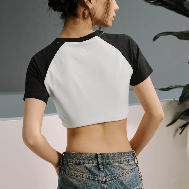 Adidas GRAPHIC RAGLAN T-SHIRT T — фото 6