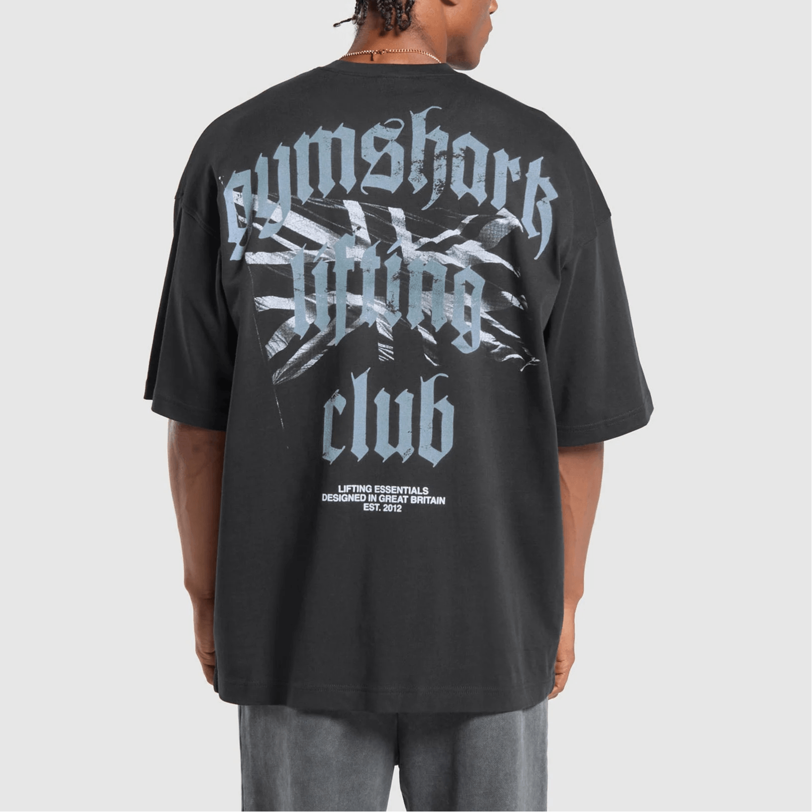 Gymshark Union Jack Lifting Club T-Shirt — фото 4