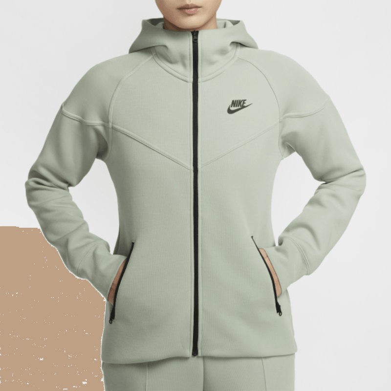 Nike Tech Fleece Hoodie Green — фото 2