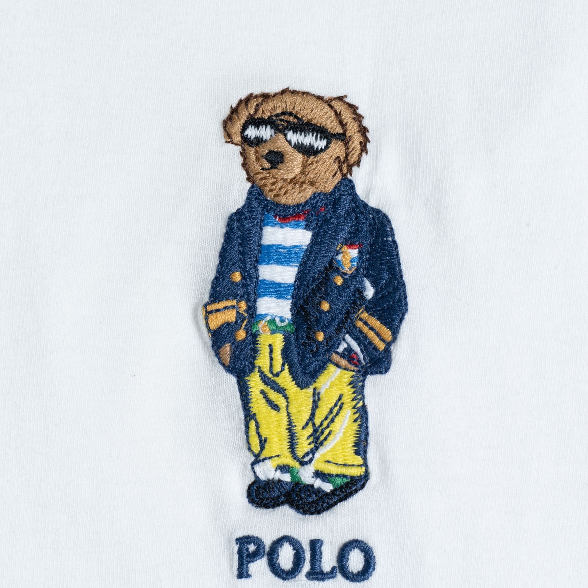 Ralph Lauren Polo Ralph Lauren Teddy Embroidery T-Shirt White — фото 3