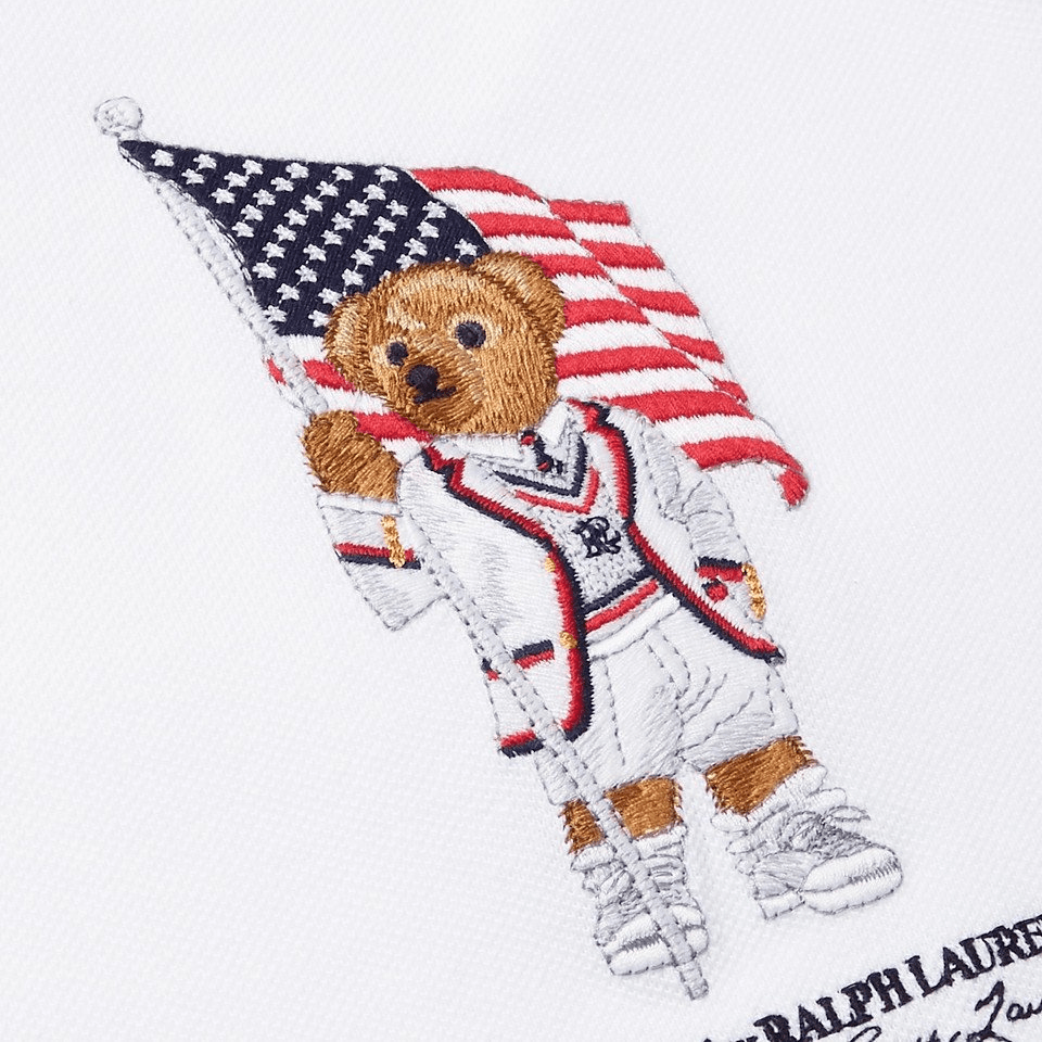 Ralph Lauren Polo Ralph Lauren Custom Fit Bear Logo Polo — фото 4