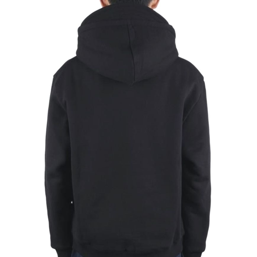 Celine Hooded Logo Zip Sweatshirt Black — фото 2