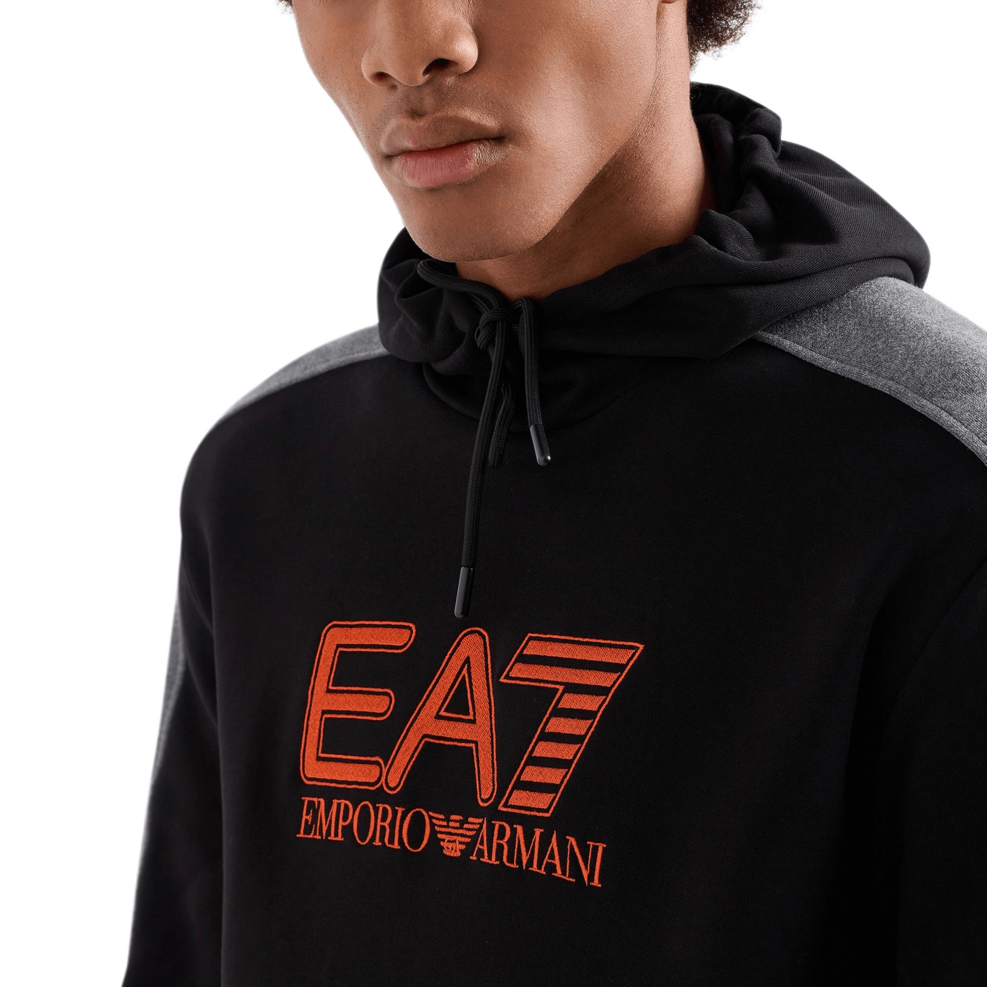 Emporio Armani EA7 Hoodie Black — фото 4