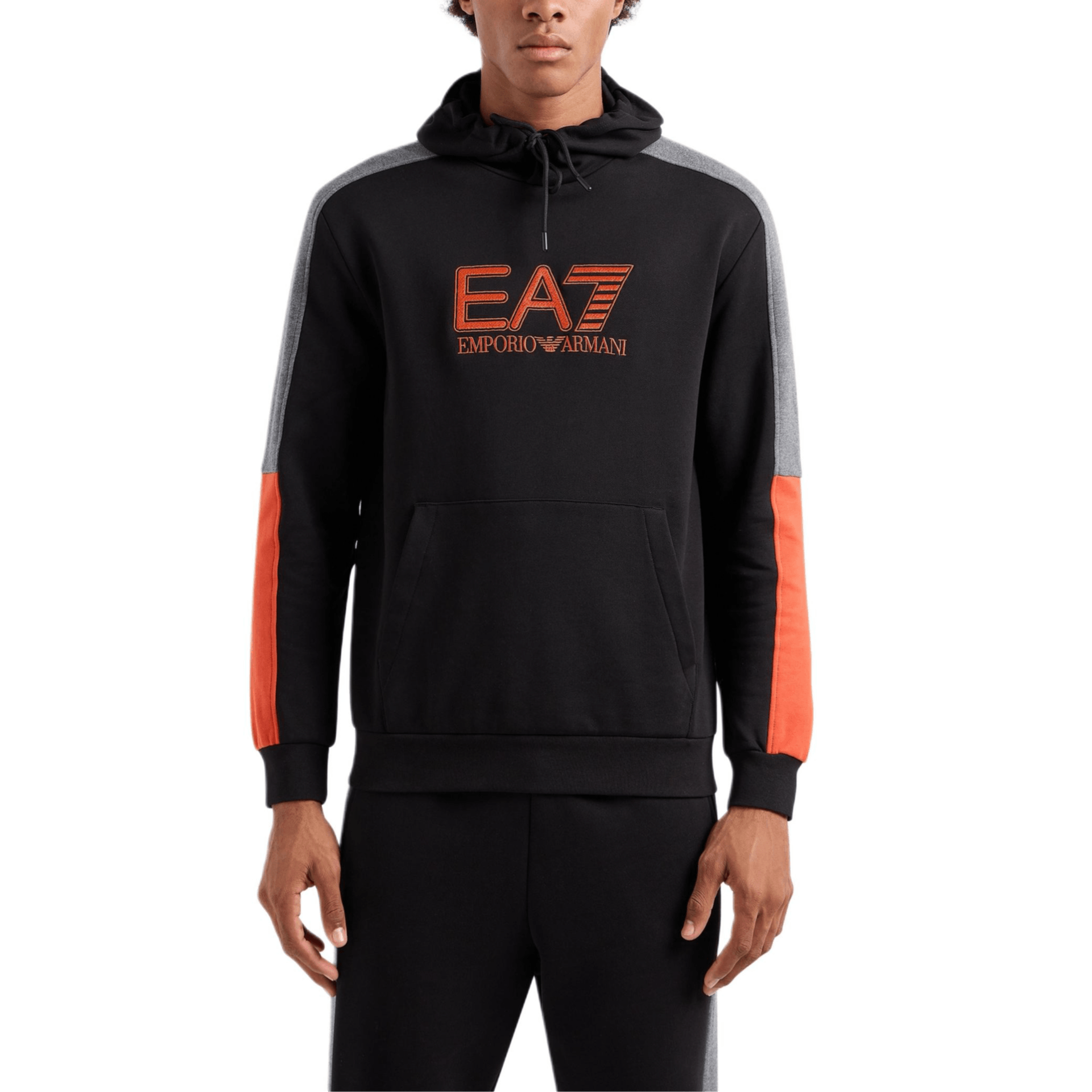 Emporio Armani EA7 Hoodie Black — фото 1