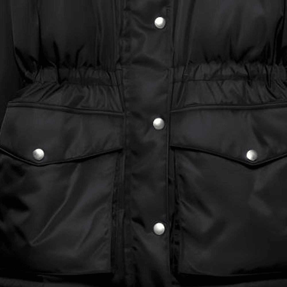 Prada SS24 Single-Breasted Flight Jacket Black — фото 7