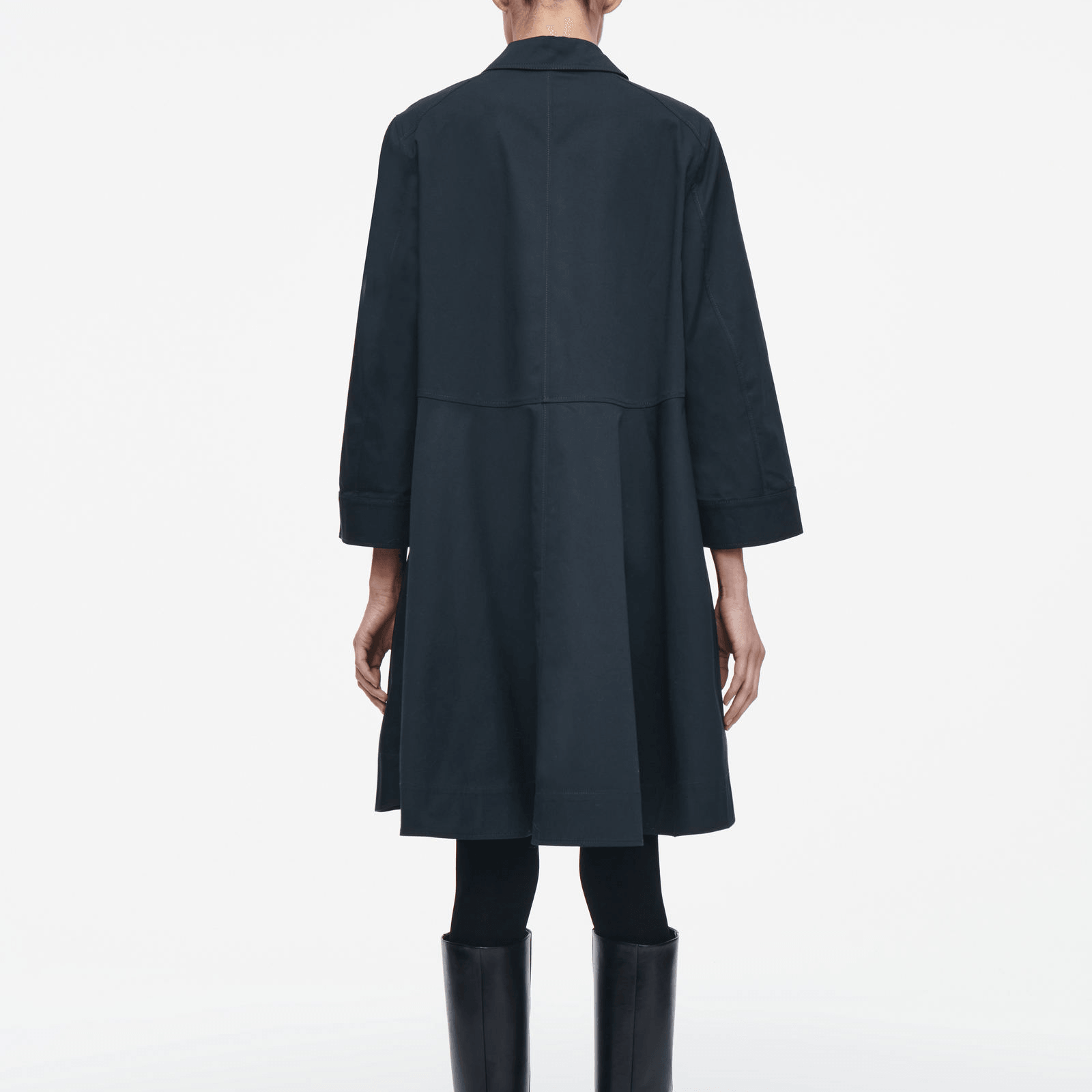 Cos A-Line Navy Dress — фото 3