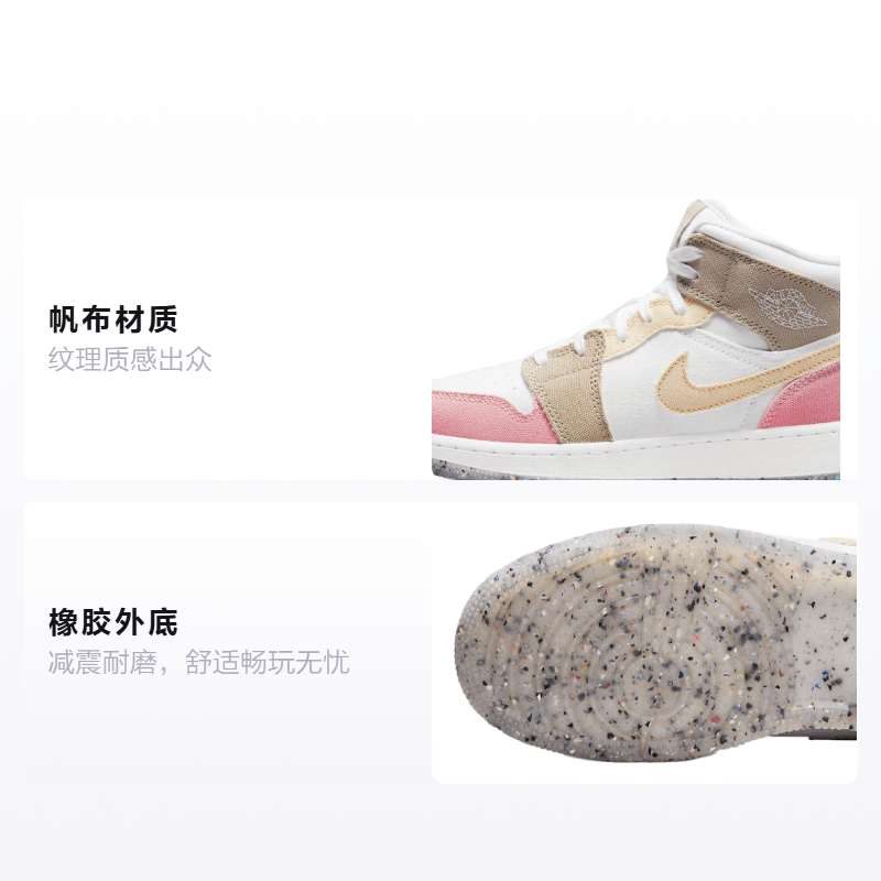 Jordan Air Jordan 1 Mid GS — фото 1