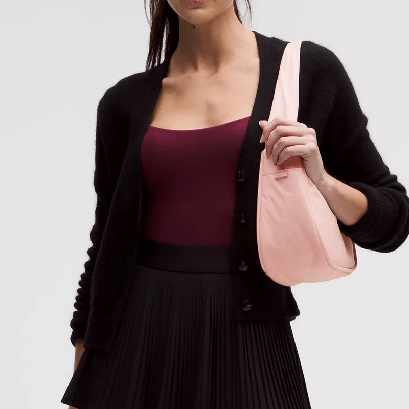 Lululemon Mini Recycled Nylon Tote Bag Pink Mist — фото 4