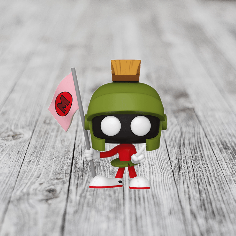 Funko POP! Marvin the Martian with Flag — фото 3