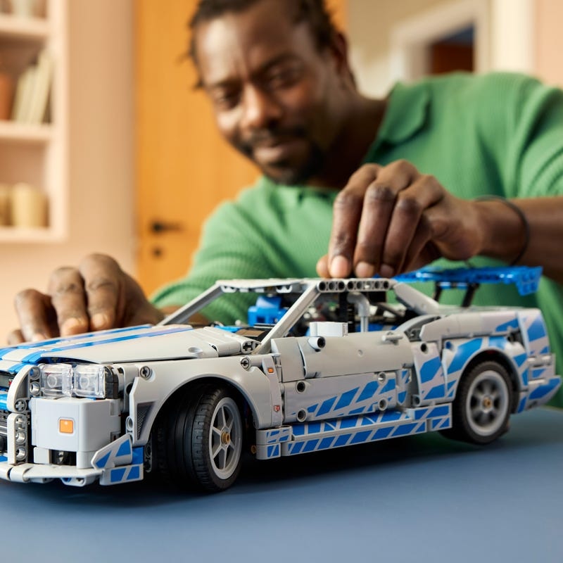Lego Nissan Skyline GT-R R34 — фото 3
