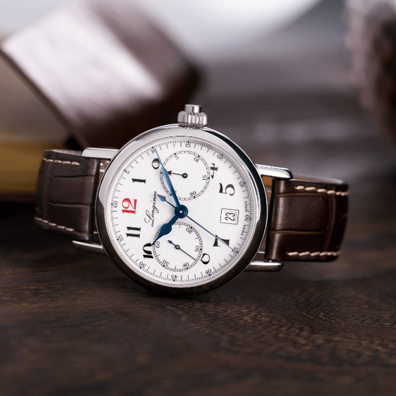 Longines Classic Reissue "Red 12" L2.775.4.23.3 — фото 5