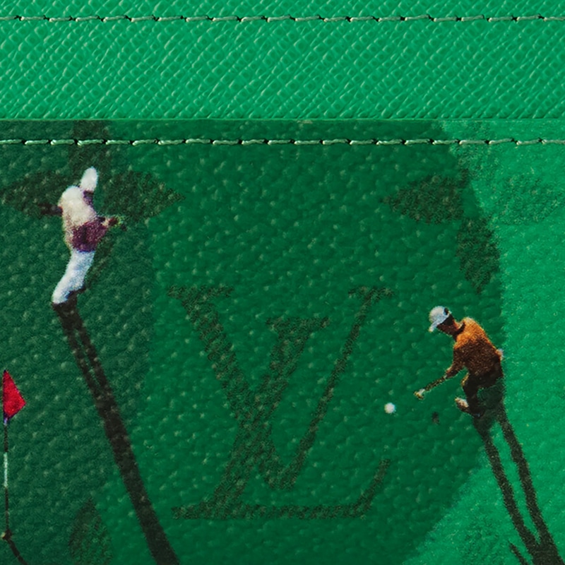 Louis Vuitton Card Holder Green — фото 4