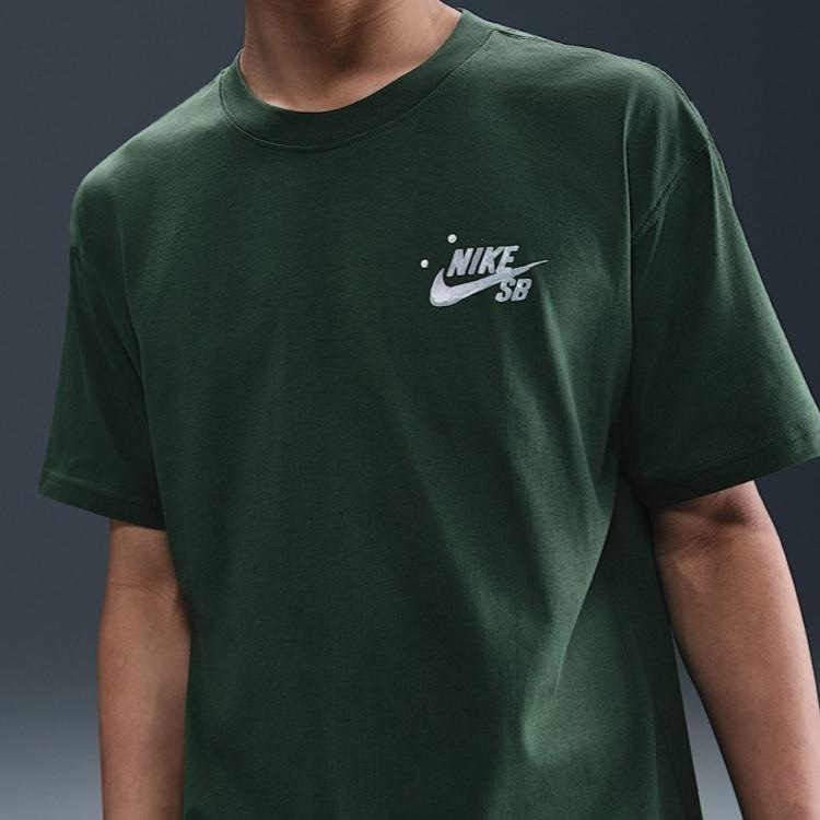 Nike Max90 SS25 SB Tee Green — фото 2