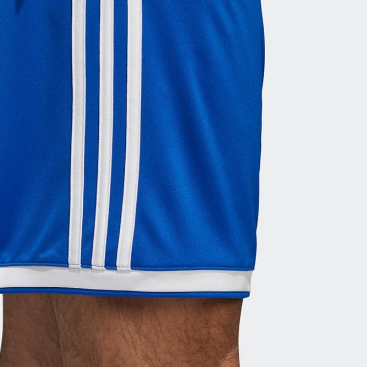 Adidas Breathable Loose Fit Football Pants Blue White — фото 4