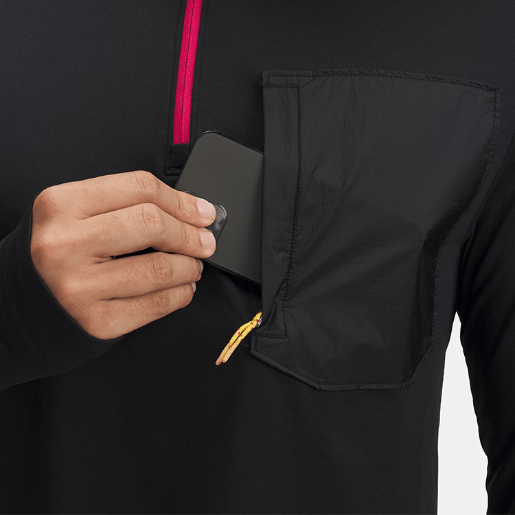 Under Armour Launch Trail Long Sleeve Tee Black — фото 3