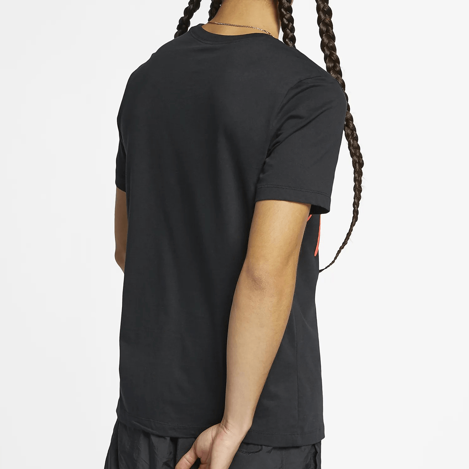 Jordan Ribbed Crew Neck T-Shirt Black — фото 4