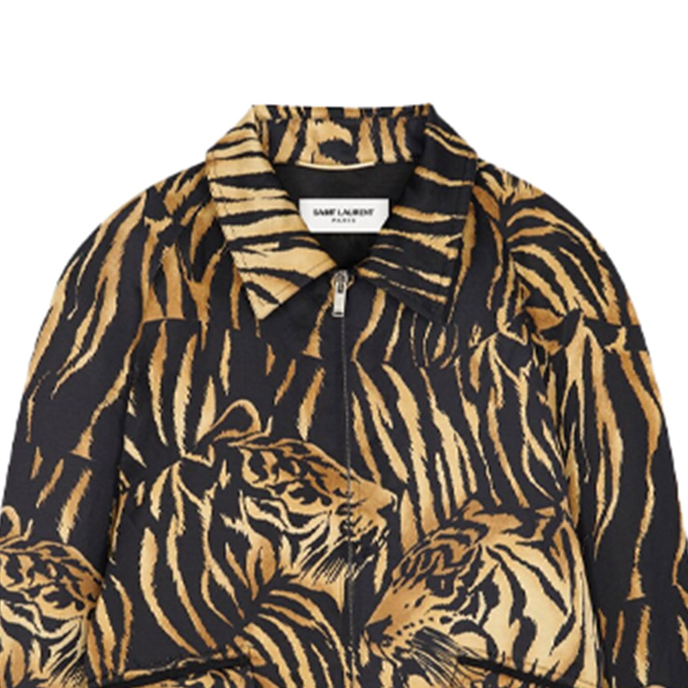 Saint Laurent Tiger Print Jacket — фото 2