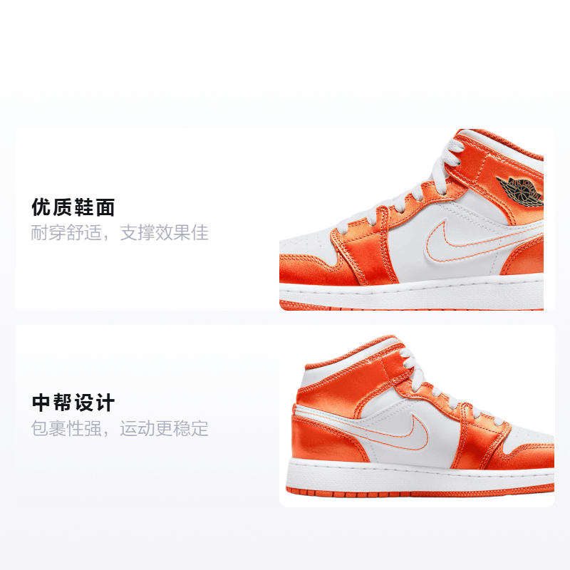 Jordan Air Jordan 1 Mid GS — фото 1