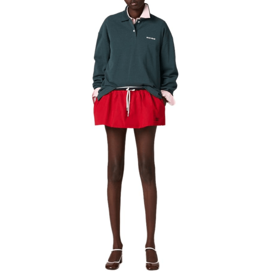 Miu Miu Polo Shirt Green — фото 1