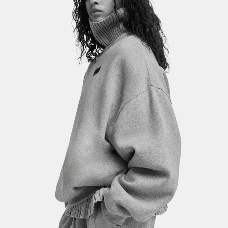 Fear of God Essentials SS24 Crewneck Sweatshirt Light Heather Grey