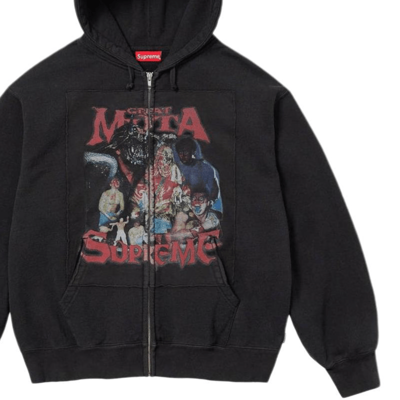 Supreme Muta Zip Up Hooded Sweatshirt — фото 3