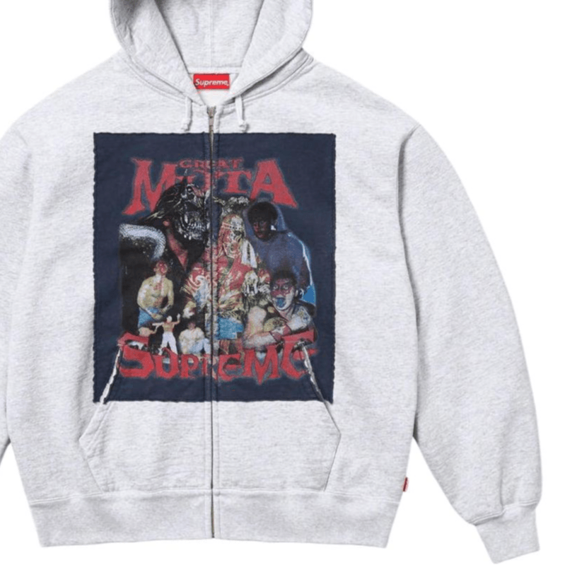 Supreme Muta Zip Up Hooded Sweatshirt — фото 5
