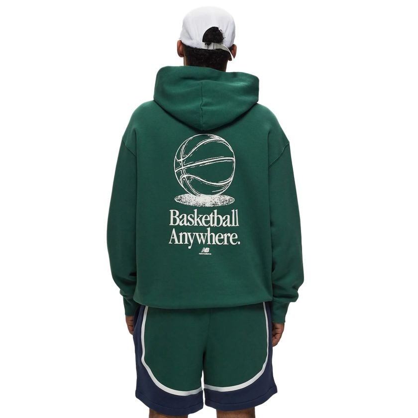 New Balance Hoodie Green — фото 3