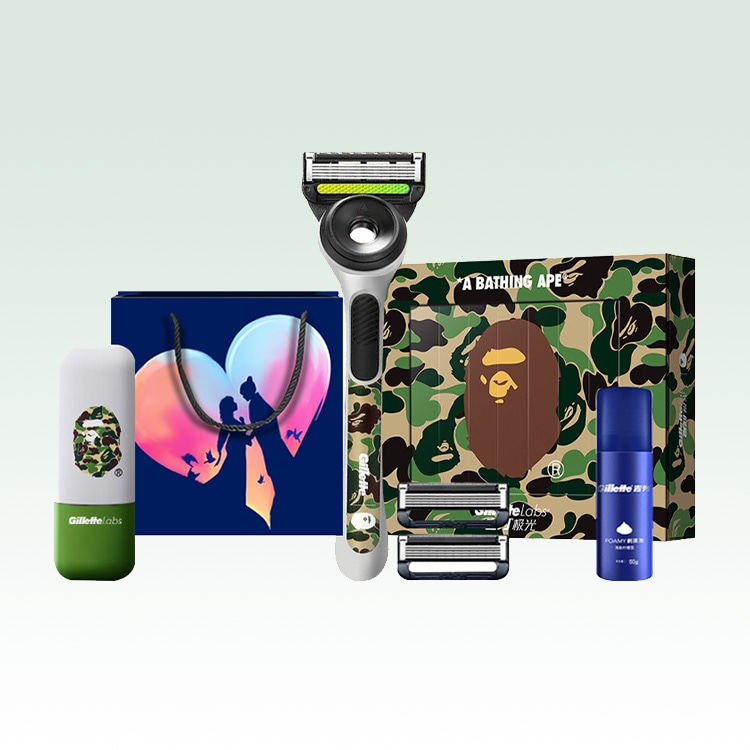 吉列 Gillette x Bape — фото 11