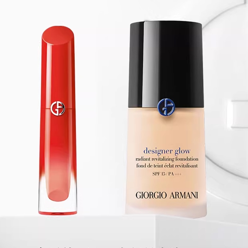 Giorgio Armani (Арт. 红管水唇纱大师粉底液彩妆套装) — фото 8
