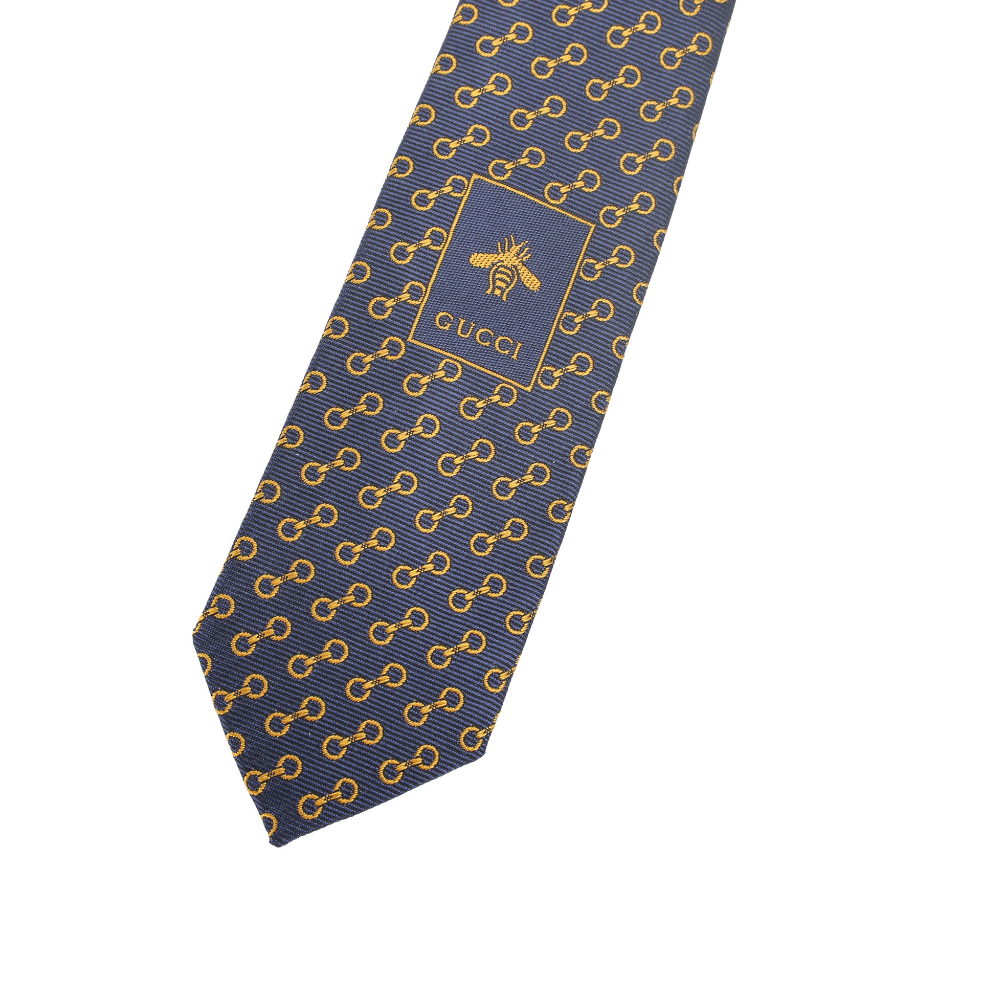 Gucci Jacquard Tie Blue — фото 1