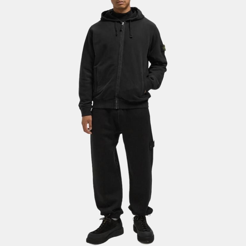Stone Island Hooded Logo Sweatshirt — фото 3