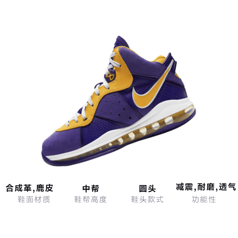 Nike Lebron 8 Hardwood Classics 8 GS — фото 2