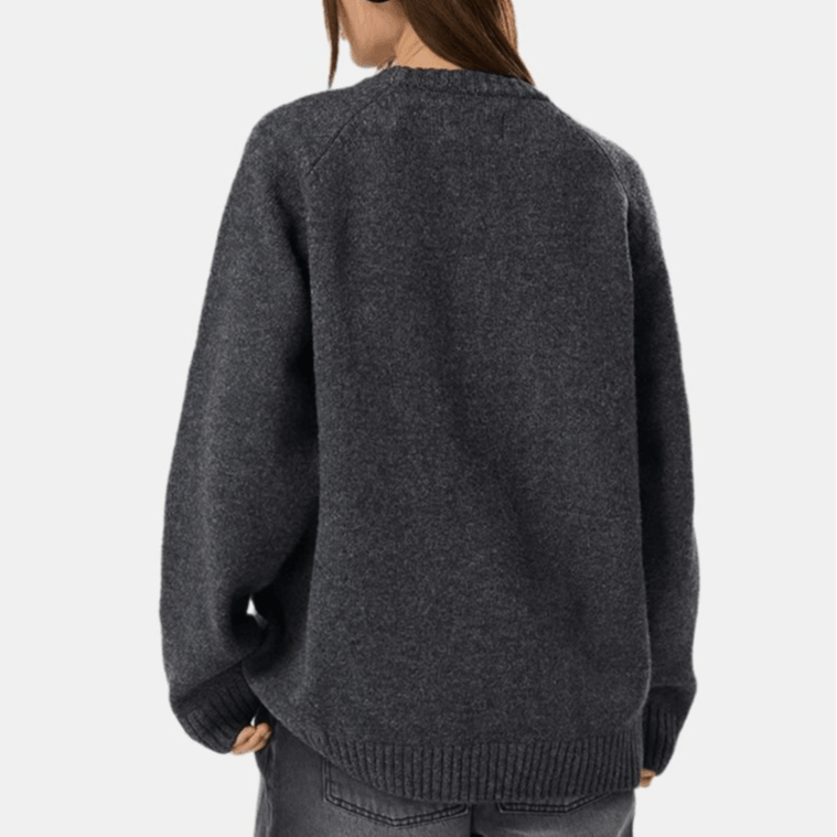 Acme De La Vie ADLV Basic Letter Jacquard Crewneck Sweater — фото 5